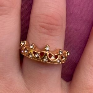 princess crown ring
